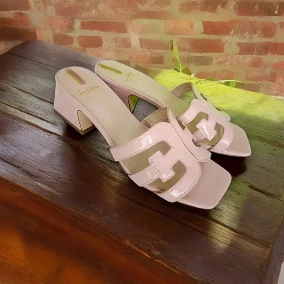 Sam Edelman winslow pink patent sandal mule 7.5 - Picture 12 of 12